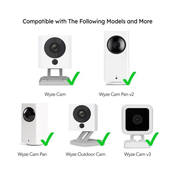 Security Wall Mount Metal Bracket Universal 0.25'' Thread Screw indoor/Outdoor - Picture 5 of 8